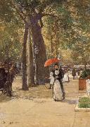 Childe Hassam Die Fifth Avenue am Washington Square Germany oil painting artist